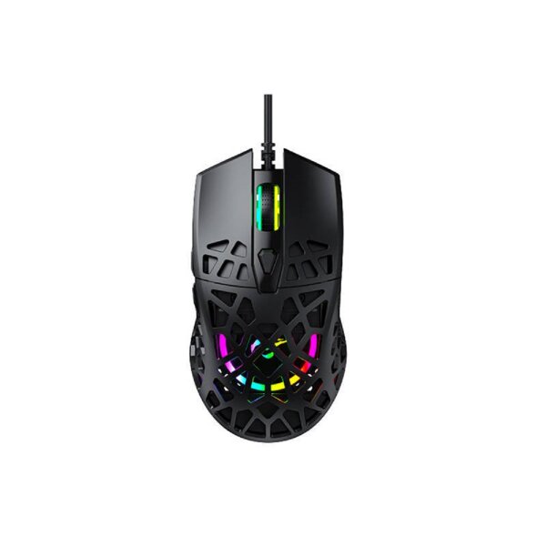 Havit Gamenote MS956 Gaming Maus RGB-Hintergrundbeleuchtung kabelgebunden USB-Schnittstelle 1000-10000 DPI Schwarz