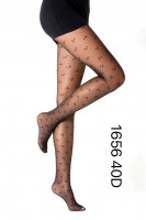 Damen Strumpfhose mit Muster Nero Frauen Hose Socken...