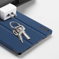 Hartschale mit Smart Sleep und integrierter Standfunktion Etui Schutz Hülle Tasche Cover kompatibel mit Realme Pad 10.6" blau