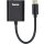 Hama 187206 2in1-USB-C-Audio/Ladeadapter USB-Power-Delivery(PD)-Unterstützung Schwarz