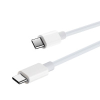 1m 100W Ladekabel USB-C - USB-C Schnellladekabel Datenkabel Handy-Ladekabel Weiß