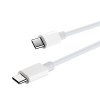 2m 60W Ladekabel USB-C - USB-C Schnellladekabel Datenkabel Handy-Ladekabel Weiß