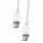 2m 100W Ladekabel USB-C - USB-C Schnellladekabel Datenkabel Handy-Ladekabel Weiß