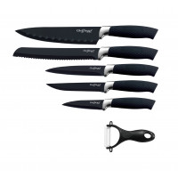 6 teiliges Messerset 5 Messer 1 Sparschäler...