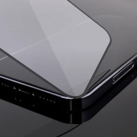 2x Full Glue Tempered Glass kompatibel mit Samsung Galaxy A54 5G 9H Vollbild-Hartglas mit schwarzem Rahmen