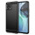 Carbon Case Hülle kompatibel mit Nokia G400 flexible Silikon Carbon Hülle schwarz