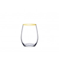 Pasabahce AMBER GOLD 420725 Weinglas Glas Kurz 570 ml 6er Set