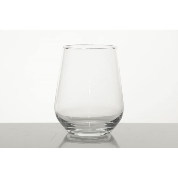 Pasabahce Wasserglas Set Allegra 3 Teilig 41536 Spülmaschinengeeignet Glas Saftglas Limogläser Transparent XL Glas 425ml