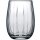 Pasabahce Linka 420405 3er Set Dunkle Gläser Wasserglas kurz Wassergläser 380ml Grau