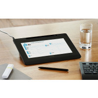 Wacom 10.1 Stift-Display DTU-1031AX Tablet, LCD Anzeige, Digitalisierer, Kabelgebunden Schwarz