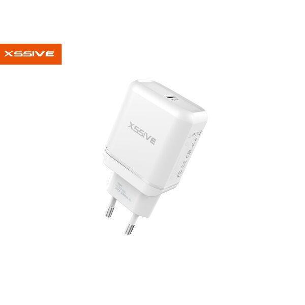 COFI 15W 3A Qucik Charge Charger 3.0 Ladegerät Schnell Stecker + Typ-C Ladekabel weiß