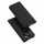 Buch Tasche kompatibel mit Nokia X30 Etui Brieftasche Schutzhülle mit Standfunktion, Kartenfach schwarz