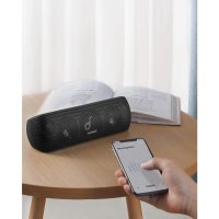 Anker SoundCore Motion+ Bluetooth Lautsprecher, erstklassiges Hi-Res-Klangprofil, Schwarz, A3116H11