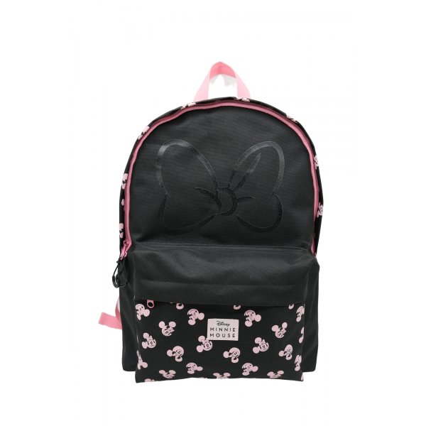 Rucksack Disney Minni Mouse Tasche Backpack für Schule, Freizeit