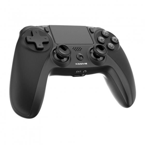COFI Gamepad für Playstation 4 (PS4) Controller Bluetooth Touch Panel Dual Vibration Joystick Shock kompatibel mit Win 7/8/10 schwarz