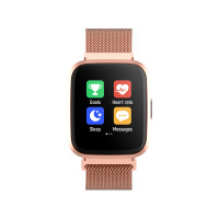 Forever Smartwatch ForeVigo 2 SW-310 mit 2 Armbänder Wasserdicht rose gold