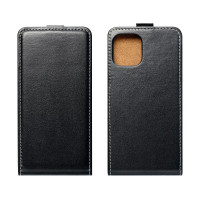 Flip Case kompatibel mit Nokia 230 Handy Tasche vertikal aufklappbar Schutzhülle Klapp Hülle schwarz