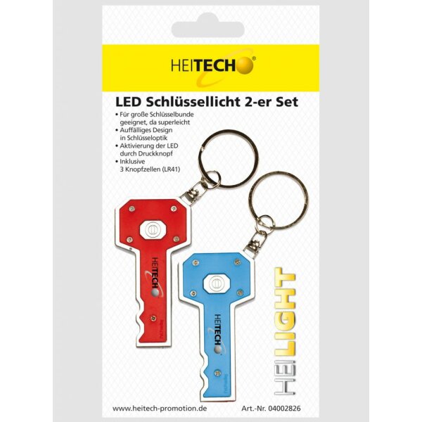 LED Schlüssellicht 2-er Set