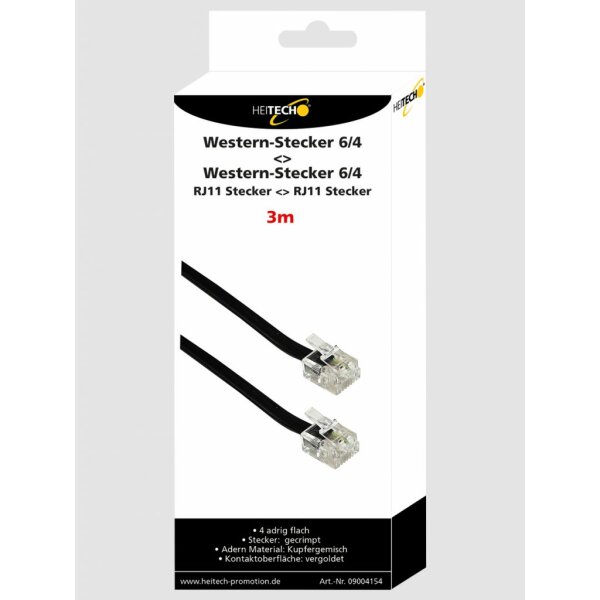 Western-Stecker 6/4 ? Western-Stecker 6/4 (3m)