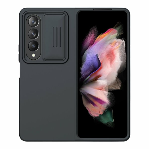 Nilkin CamShield Case Slim Handyhülle kompatibel mit Samsung Galaxy Z Fold 4 5G Schutzhülle mit Kameraschutz Kameraabdeckung