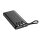 VEGER Powerbank C10 - 10 000mAh (Micro + Typ C + iPhone) Ladekabel Schwarz (W1116)