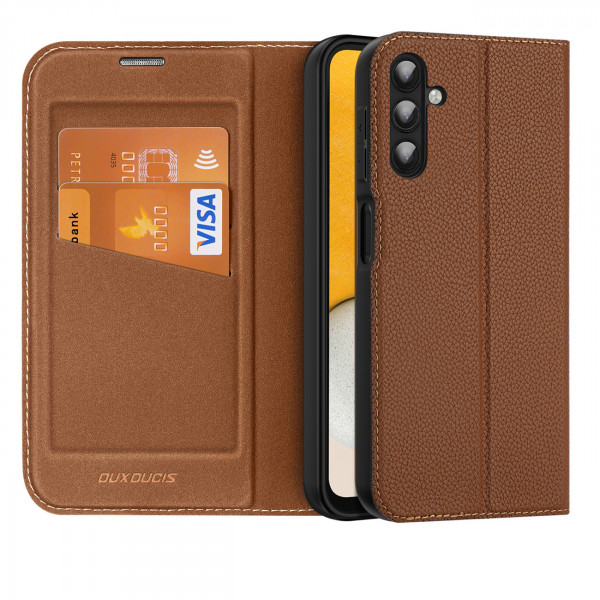 "Dux Ducis" Skin X2 kompatibel mit SAMSUNG GALAXY A14 5G Handy Hülle Etui Brieftasche Schutzhülle mit Standfunktion, Kartenfach