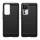 Carbon Case Hülle kompatibel mit Xiaomi 12 Lite flexible Silikon Carbon Hülle schwarz