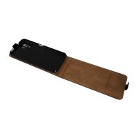 Flip Case kompatibel mit XIAOMI REDMI NOTE 10 5G Handy Tasche vertikal aufklappbar Schutzhülle Klapp Hülle Schwarz