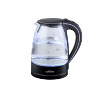 Wasserkocher 1,7L mit LED-Beleuchtung Teekocher Glas...