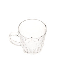 Almina 6er Set Diamant Teegläser Wassergläser-Set aus Glas transparent