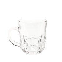 Almina 6er Set Diamant Teegläser Wassergläser-Set aus Glas transparent