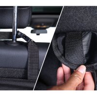 Auto-Organizer für die Rücksitzlehne für den Kofferraum Wasserdicht Universell einsetzbar Polyester Schwarz