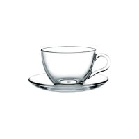 Pasabahce 6er Set Basic Espresso Tassen Set 90ml Kaffeeset transparent