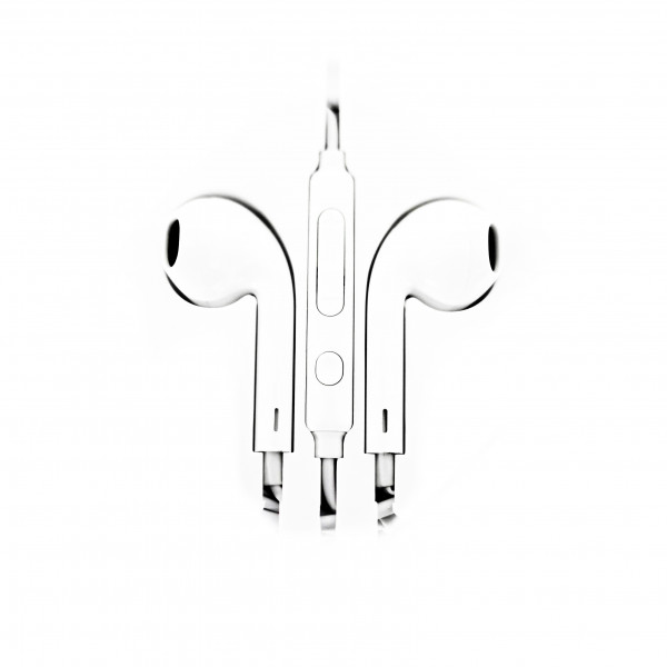 USB C Kopfhörer Stereo Headset Ohrhörer Earphone In Ear weiß
