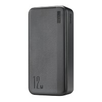 Joyroom Powerbank 30000mAh Dazzling Series 12W zwei USB-Ausgangsports Schwarz (JR-T018)