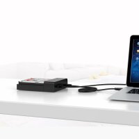 Orico Docking Station für 2.5 / 3.5" Hard Drive Dock USB 3.0-Schnittstelle HDD und SSD Schwarz