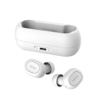 QCY T1C Wireless In-Ear Kopfhörer Earbuds Earphones TWS Bluetooth V5.0 Touchpanel-Funktionen Weiß