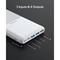 VEGER Power Bank S22 - 20 000mAh LCD Quick Charge PD 20W...