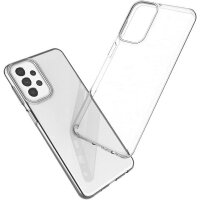 Silikon Hülle Basic kompatibel mit MOTOROLA MOTO EDGE 30 ULTRA Case TPU Soft Handy Cover Schutz Transparent