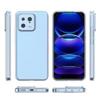 Silikon Hülle Basic kompatibel mit Xiaomi 13 Lite Case TPU Soft Handy Cover Schutz Transparent