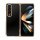 Forcell Focus 360 Grad Hülle kompatibel mit Samsung Galaxy Z Fold 4 5G Case Umrandung Gold