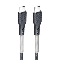 FORCELL Carbon Ladekabel Typ C auf Typ C 3.0 QC Power...