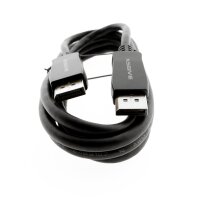 2m DisplayPort Anschlusskabel UltraHD 4K60Hz, 21.6 Gbps...