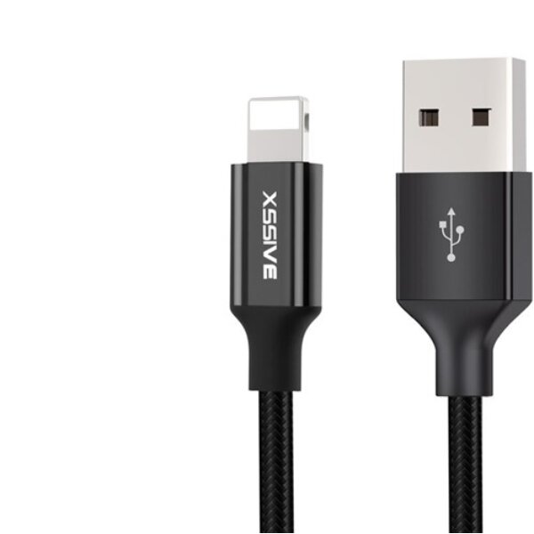 Geflochtenes USB-Ladekabel Kompatibel mit iOS Geräte 2.4A, 1.2m