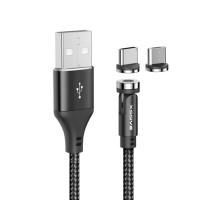 Magnetisches Kabel für USB-C und Micro Lade- und...