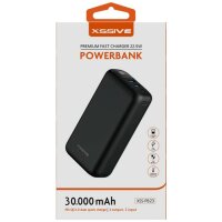 Schnell Powerbank Ladegerät 30.000 mAh QC/PD 2 Input...