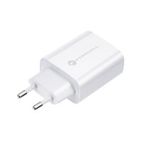 Forcell NETZ - Ladegerät mit USB Typ C - 3A 25W Anschluss mit PD und Quick Charge 4.0 Ladefunktion