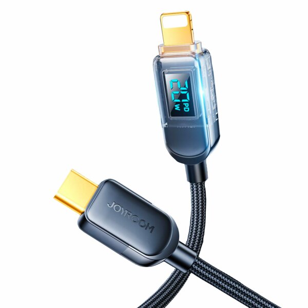 Joyroom Ladegerät GaN 67W 4 Ports (2x USB, 2x USB C) schwarz (TCG02) + Kabel USB C - USB C 100W 1,2m