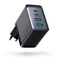 Joyroom Ladegerät GaN 67W 4 Ports (2x USB, 2x USB C)...