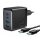 Joyroom Ladegerät GaN 67W 4 Ports (2x USB, 2x USB C) schwarz (TCG02) + Kabel USB C - USB C 100W 1,2m